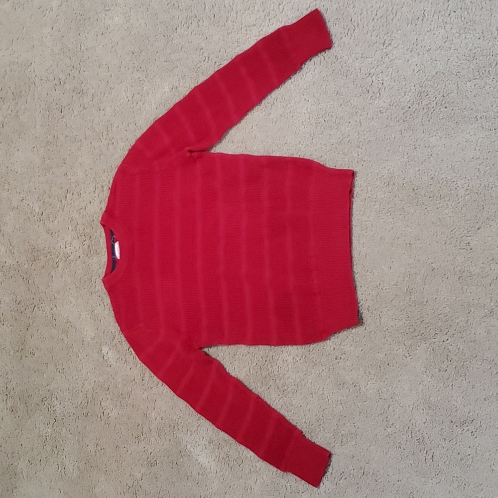 Red sweater